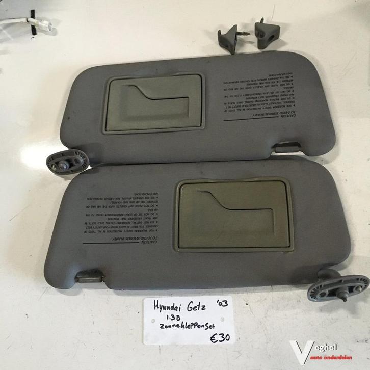 Hyundai Getz 1.3 B 2003 Zonneklep set, Auto-onderdelen, Interieur en Bekleding, Gebruikt, Ophalen of Verzenden