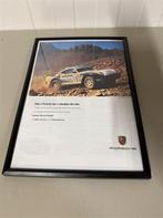 Porsche 959 Paris Dakar Rally Magazine Advert Poster Man Cav, Verzamelen, Ophalen of Verzenden, Nieuw, Auto's