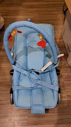 Topmark Wipstoel - Blauw - Verstelbaar gratis af te halen, Kinderen en Baby's, Wipstoeltjes, Ophalen, Gebruikt, Wipstoel, Met gordel(s) of riempje(s)