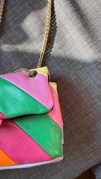 Kleurrijke Schoudertas met Ketting, Ophalen of Verzenden, Zo goed als nieuw, Overige kleuren, Schoudertasje
