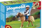 Playmobil haflinger met paardenbox (5109), Ophalen, Gebruikt, Complete set