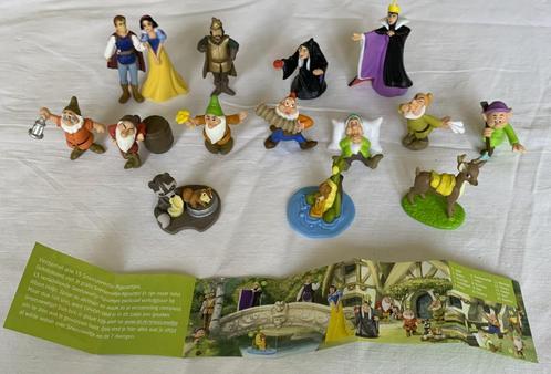 Sneeuwwitje en de 7 dwergen complete set Albert Heijn, Verzamelen, Disney, Zo goed als nieuw, Beeldje of Figuurtje, Sneeuwwitje of Doornroosje