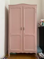 Brocante kledingkast, rose-pink vintage wardrobe, Ophalen