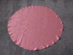 z.g.a.n. rond roze kleedje, Huis en Inrichting, Stoffering | Tapijten en Kleden, Rond, Ophalen of Verzenden, Zo goed als nieuw