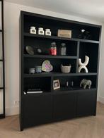 Mooie vakkenkast zwart van Zen Lifestyle, 1 jaar oud!, Ophalen, Zo goed als nieuw, 25 tot 50 cm, 200 cm of meer