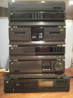 Complete Sansui stereotoren jaren 80 zwart nieuwstaat, Audio, Tv en Foto, Stereo-sets, Overige merken, Gebruikt, Ophalen, Losse componenten