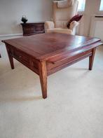 Salontafel met uitschuifbare zijkanten, Huis en Inrichting, Tafels | Salontafels, Gebruikt, 100 tot 150 cm, Minder dan 50 cm, Rechthoekig