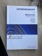 Wiskunde voor het hoger onderwijs deel A Uitwerkingen, Boeken, Verzenden, Beta, Zo goed als nieuw, HBO