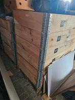 Europallet met 6 opzetranden, Doe-het-zelf en Verbouw, Ophalen, Zo goed als nieuw, Minder dan 200 cm, Vuren