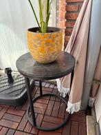 bijzettafeltje, 45 tot 60 cm, Minder dan 55 cm, Gebruikt, Metaal of Aluminium