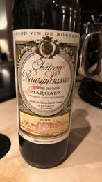Chateau Rauzan-Gassies  margaux deuxieme cru classé 1999, Ophalen of Verzenden, Zo goed als nieuw, Frankrijk, Rode wijn