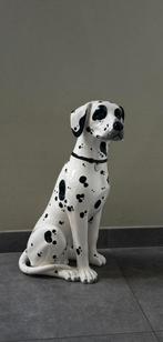 Prachtig vintage Italiaans keramiek Dalmatiër beeld 70 cm, Ophalen of Verzenden, Zo goed als nieuw, Dier