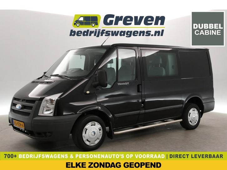 Ford Transit 260S 2.2 TDCI | DC | 6-Zits | Trekhaak | Sideba, Auto's, Bestelauto's, Bedrijf, Te koop, ABS, Centrale vergrendeling
