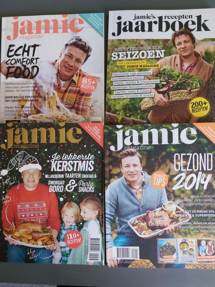 Jamie Oliver kooktijdschriften, Boeken, Tijdschriften en Kranten, Zo goed als nieuw, Overige typen, Ophalen of Verzenden