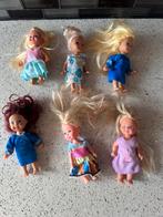 6 Kleine Barbie poppetjes – diverse outfits, Ophalen of Verzenden, Zo goed als nieuw, Barbie