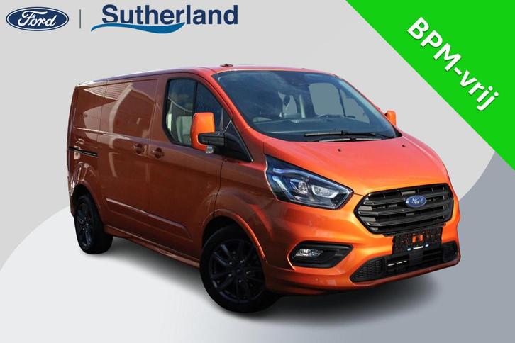 Ford Transit Custom 290 2.0 TDCI L1H1 Sport Zuid | 185pk Aut, Auto's, Bestelauto's, Te koop, ABS, Achteruitrijcamera, Airbags