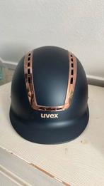 Veiligheidshelm Uvex Suxxeed Chrome Donkerblauw-goud, Ophalen of Verzenden, Zo goed als nieuw, Cap