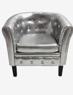 Zilveren fauteuils 2x zie omschrijving, Nieuw, Ophalen