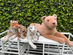 Tijger leeuwen knuffel verzameling, Verzenden, Zo goed als nieuw, Overige typen