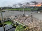 Hek hekwerk poort spijlenhek, Ophalen, Met poort, Gebruikt, Spijlenhekwerk