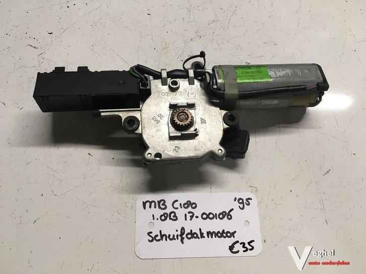 Mercedes C180 1.8B 1995 1700186 Schuifdakmotor 0 390 201 608, Auto-onderdelen, Elektronica en Kabels, Gebruikt, Ophalen of Verzenden