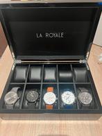 Diverse originele merkhorloges (Boss, Armani, Hilfiger), Sieraden, Tassen en Uiterlijk, Horloges | Heren, Overige merken, Overige materialen