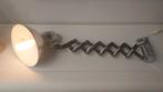 Vintage schaarlamp ikea chrome type V9604 GRATIS verzending, Ophalen of Verzenden, Gebruikt, Metaal, Vintage ikea schaarlamp jaren 80
