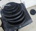 Halterset 20kg (8x1kg + 4x2kg) & 4x 5kg losse halterschijven, Ophalen, Halterset