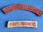 Set 9   Netherlands Marines  Brigade tijd, Verzenden, Landmacht, Nederland, Embleem of Badge
