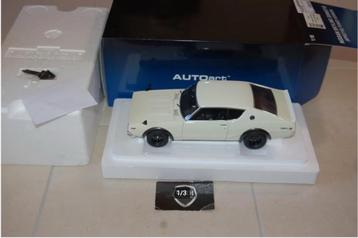 NISSAN SKYLINE KPGC110 white Autoart 77467 WRH beschikbaar voor biedingen