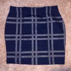 Blauw rokje met patroon, Kleding | Dames, Rokken, Blauw, Ophalen of Verzenden, Zo goed als nieuw, Maat 36 (S)