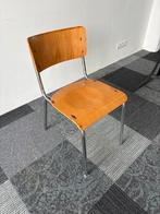 22 Eetkamerstoelen - Hout & Metaal, Ophalen, Gebruikt, Bruin, Vijf, Zes of meer stoelen