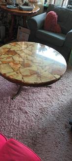 Mooie vintage  salontafel, Ophalen, Gebruikt, 100 tot 150 cm, 50 tot 100 cm