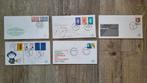 Eerste dag uitgave (FDC) Nederland 1969 - 5 stuks, Ophalen of Verzenden, Onbeschreven, Nederland