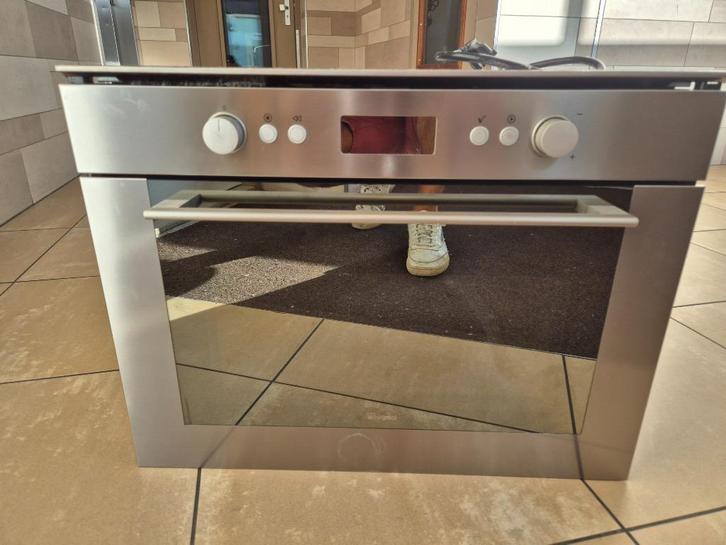 Combi Magnetron Oven Whirlpool amw 696/ix, Witgoed en Apparatuur, Magnetrons, Gebruikt, Tussenbouw, Combimagnetron, 45 tot 60 cm