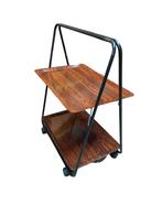 Vintage trolley, serveerwagen (trapezium vorm), Ophalen, Gebruikt, Onbekend, Onbekend