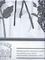 Dekbedovertrek house de couvette 240 x220 cm lits-jumeaux, Verzenden, Wit, Dekbedovertrek, Nieuw