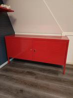 IKEA PS Kast - Rood, Huis en Inrichting, Ophalen, 100 tot 150 cm, Metaal, Modern