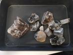 Aangezaagde rookkwarts stukken, Verzamelen, Mineralen en Fossielen, Ophalen of Verzenden, Mineraal