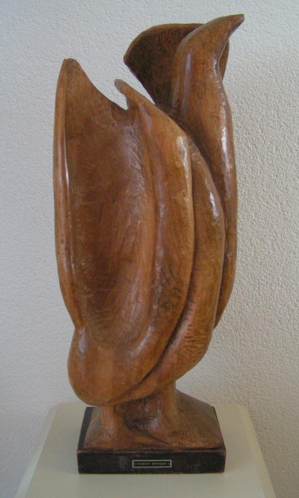 Sculptuur Bekman (Veiling Chrisities) Ontwerp+beeld 1969 NHS, Antiek en Kunst, Kunst | Beelden en Houtsnijwerken, Ophalen of Verzenden