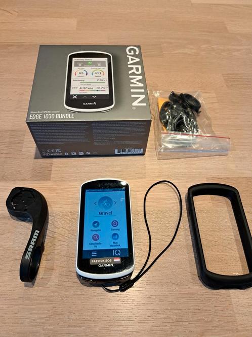 Garmin Edge 1030, Fietsen en Brommers, Fietsaccessoires | Fietscomputers, Gebruikt, Draadloos, GPS, Waterdicht, Ophalen of Verzenden