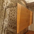 Grote Notenhouten Design eettafel, Huis en Inrichting, Tafels | Eettafels, Ophalen, Gebruikt, 100 tot 150 cm, Design