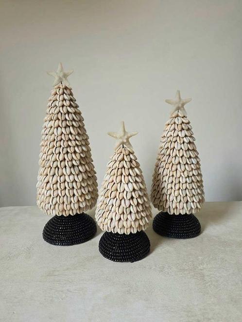 Schelpen kerstbomen kralen 4 uit Bali, Diversen, Kerst, Nieuw, Ophalen of Verzenden