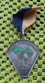Medaille :  Poolse Parachutisten wandel-tocht Arnhem, Postzegels en Munten, Penningen en Medailles, Nederland, Overige materialen