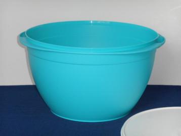 Tupperware Blossom Kom 10 L. Blauw beschikbaar voor biedingen