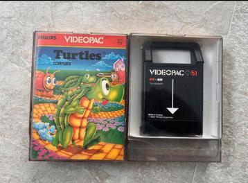 Twee gave Philips videopac spellen oa Turtles beschikbaar voor biedingen