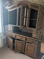 Eiken houten buffet kast, Huis en Inrichting, Kasten | Buffetkasten, Gebruikt, 100 tot 150 cm, 200 cm of meer, Eikenhout