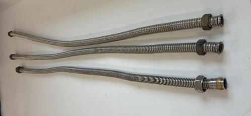RVS geribbelde slang voor zonneboiler met 3/4 duim schroef, Doe-het-zelf en Verbouw, Overige Doe-het-zelf en Verbouw, Nieuw, Ophalen of Verzenden