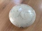 Plafonnière 30 cm, Ophalen of Verzenden, Zo goed als nieuw, Glas