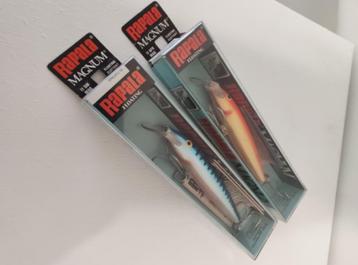 2 Rapala Magnum 11 cm floating pluggen. ( kunstaas ) Nieuw ! beschikbaar voor biedingen